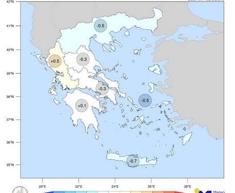Πιο κρύος από το κανονικό ο Απρίλιος στην Ελλάδα